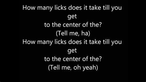 lyrics how many licks|how many licks song lyrics.